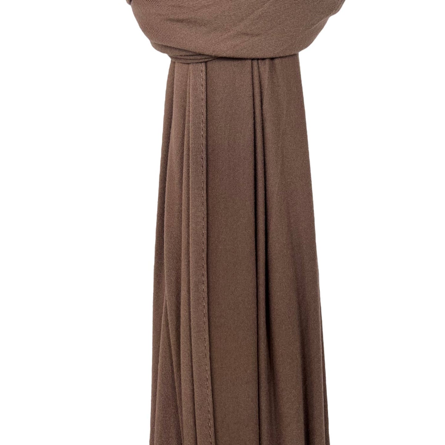 Premium-Jersey mit gepflegter Nahtverarbeitung: Brown