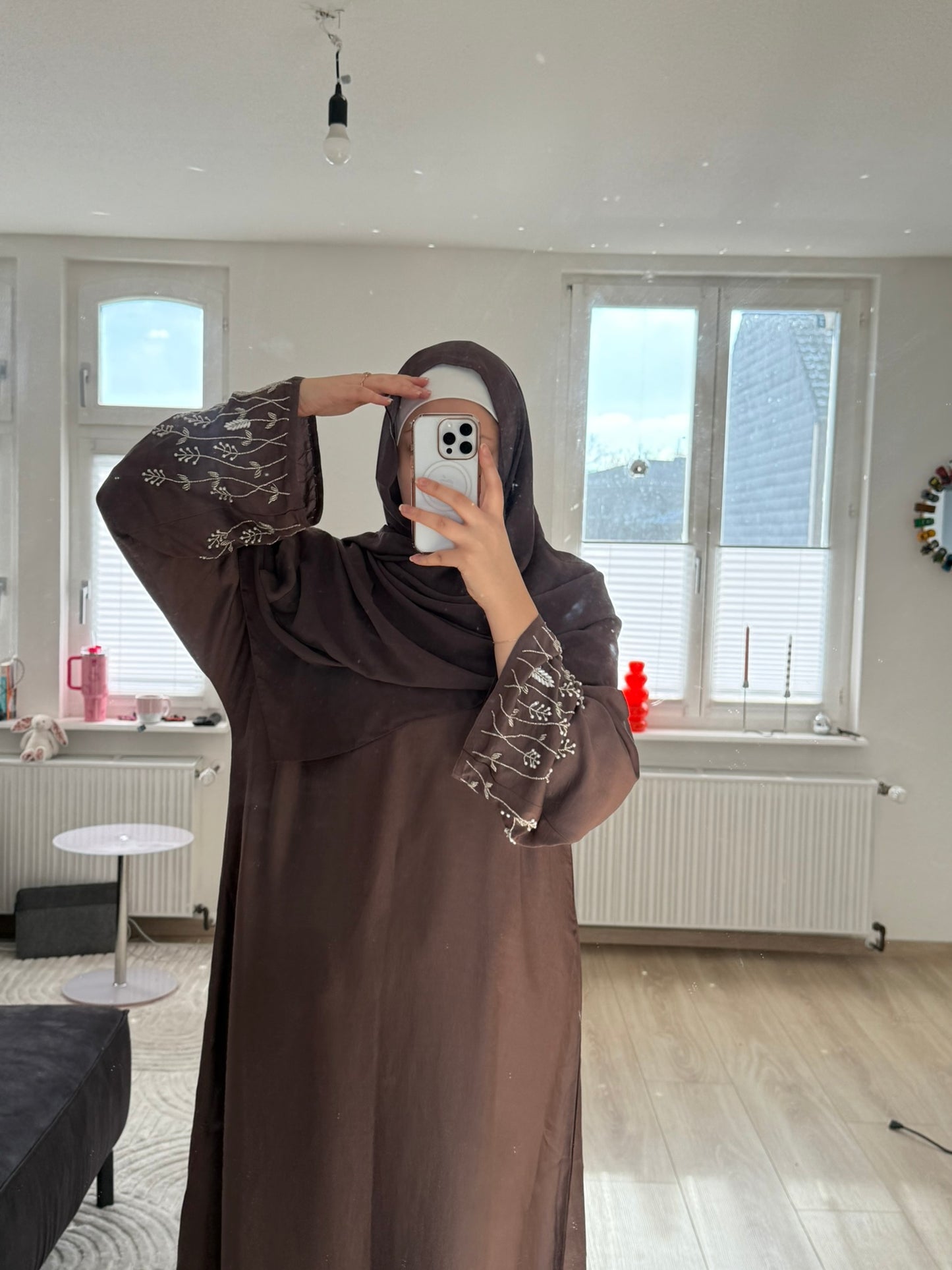 Perlen Abaya - Karin