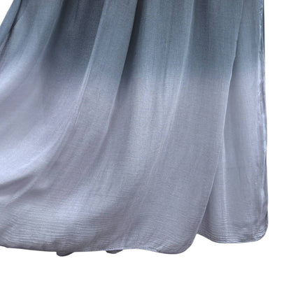 Modal Ombre-Dip Hijab: Braun mit Hellbraun