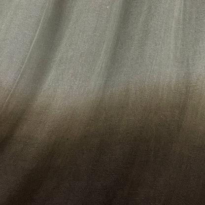 Modal Ombre-Dip Hijab: Hellgrau mit Anthrazit
